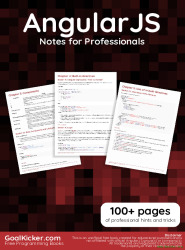 AngularJS Notes for Professionals