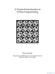 A Practical Introduction to Python Programming