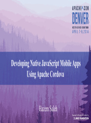 Mobile Apps developement with Apache Cordova