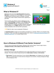 Getting started with Windows 8