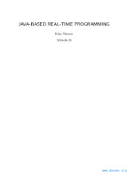 Java-Based Real-Time Programming