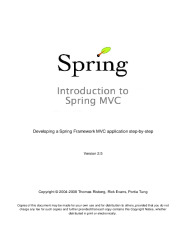 Introduction to Spring MVC