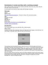 Introduction to Struts