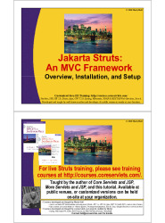 Struts Framework ,Overview Installation and Setup
