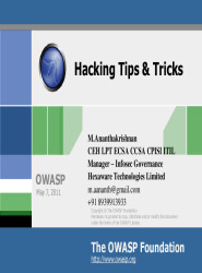 Hacking tips and tricks