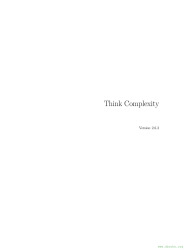 Think Complexity