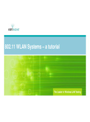 802.11 WLAN Systems Tutorial