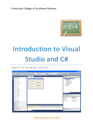 Introduction to Visual  Studio and  C#