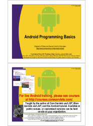 Android Programming Basics