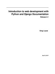 Introduction to web development with Python and Django