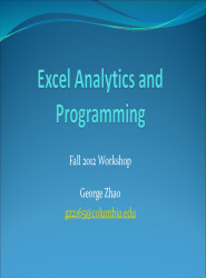 Introduction to Excel VBA Macro programming