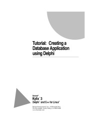 Tutorial: Creating a Database Application using Delphi