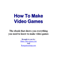 How To Make Video Games