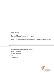 Video Game Development in Unity