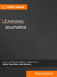 Learning acumatica PDF course