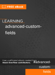 Learning advanced-custom-fields PDF course