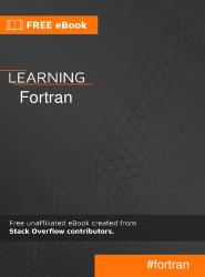 Getting started with Fortran language