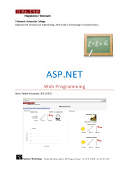 ASP.NET and Web programming