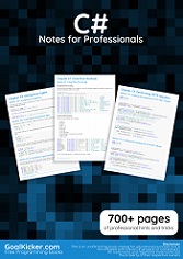 C# Notes for Professionals