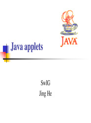 Java applets