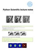 Python Scientific Lecture Notes (Scipy Lecture Notes)