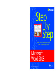 Microsoft Word 2103 Step by Step